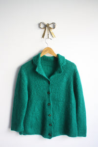 Kelly Green Cardigan