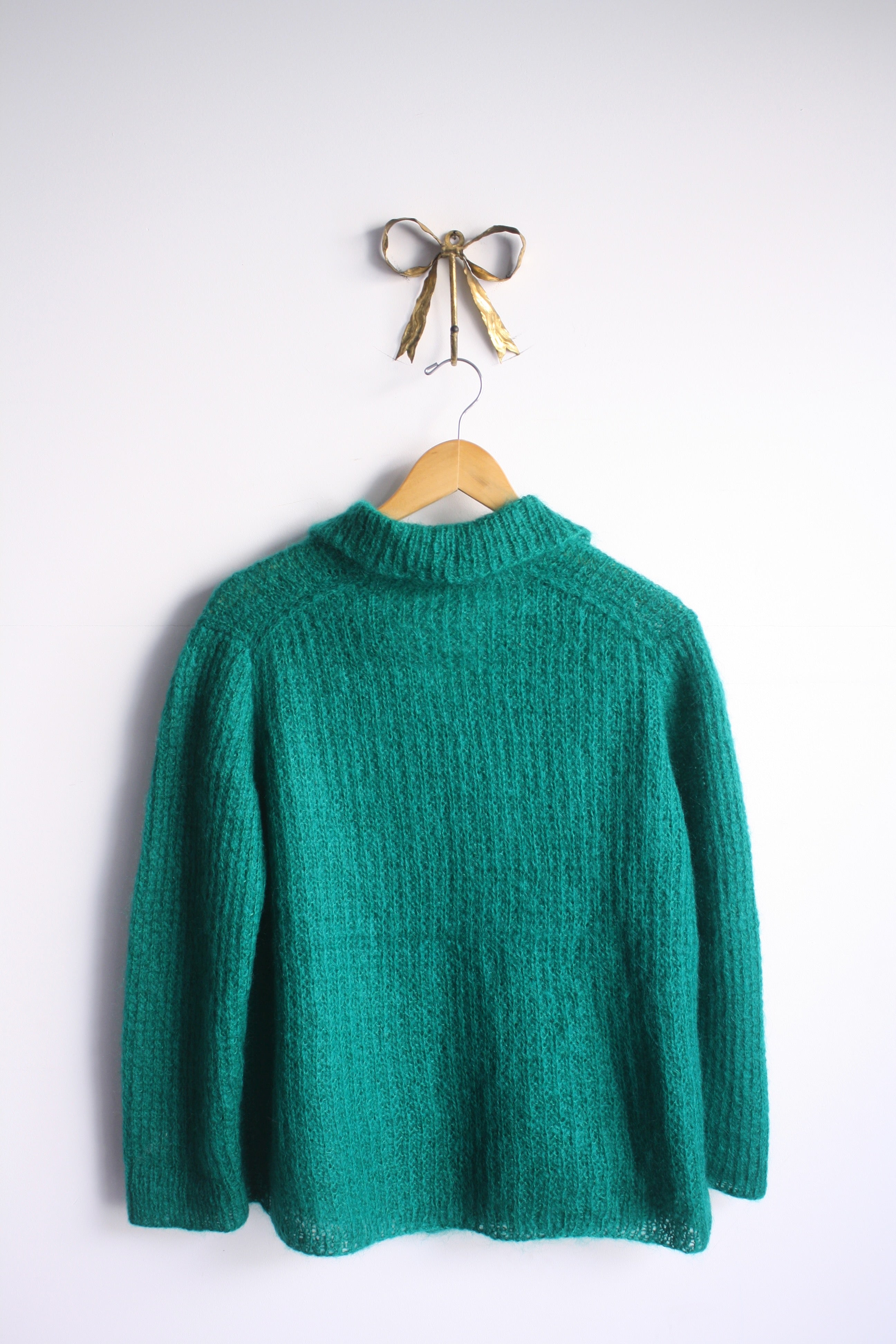 Kelly Green Cardigan