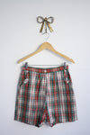 Plaid Shorts