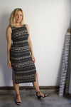 Crinkle Sheath Dress