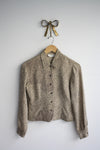 Silk Leopard Blouse