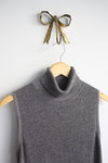 Silver Lurex Turtleneck