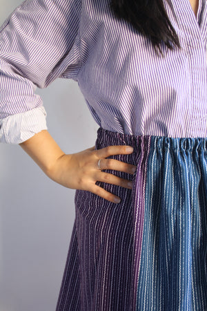 Purple Stripe Buttondown