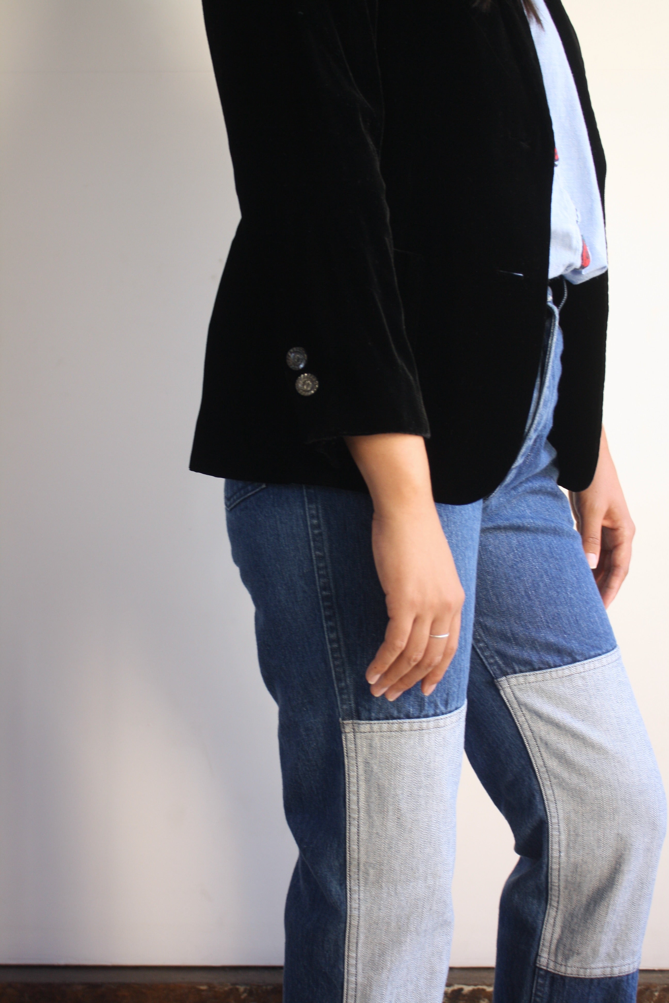 Black Velvet Blazer
