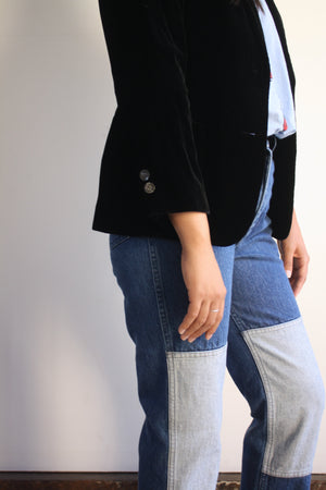 Black Velvet Blazer