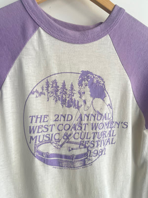 Women's Music Festival baseball tee