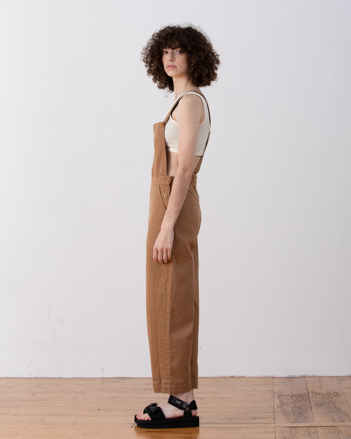 Fitted Overall Jumper - Camel