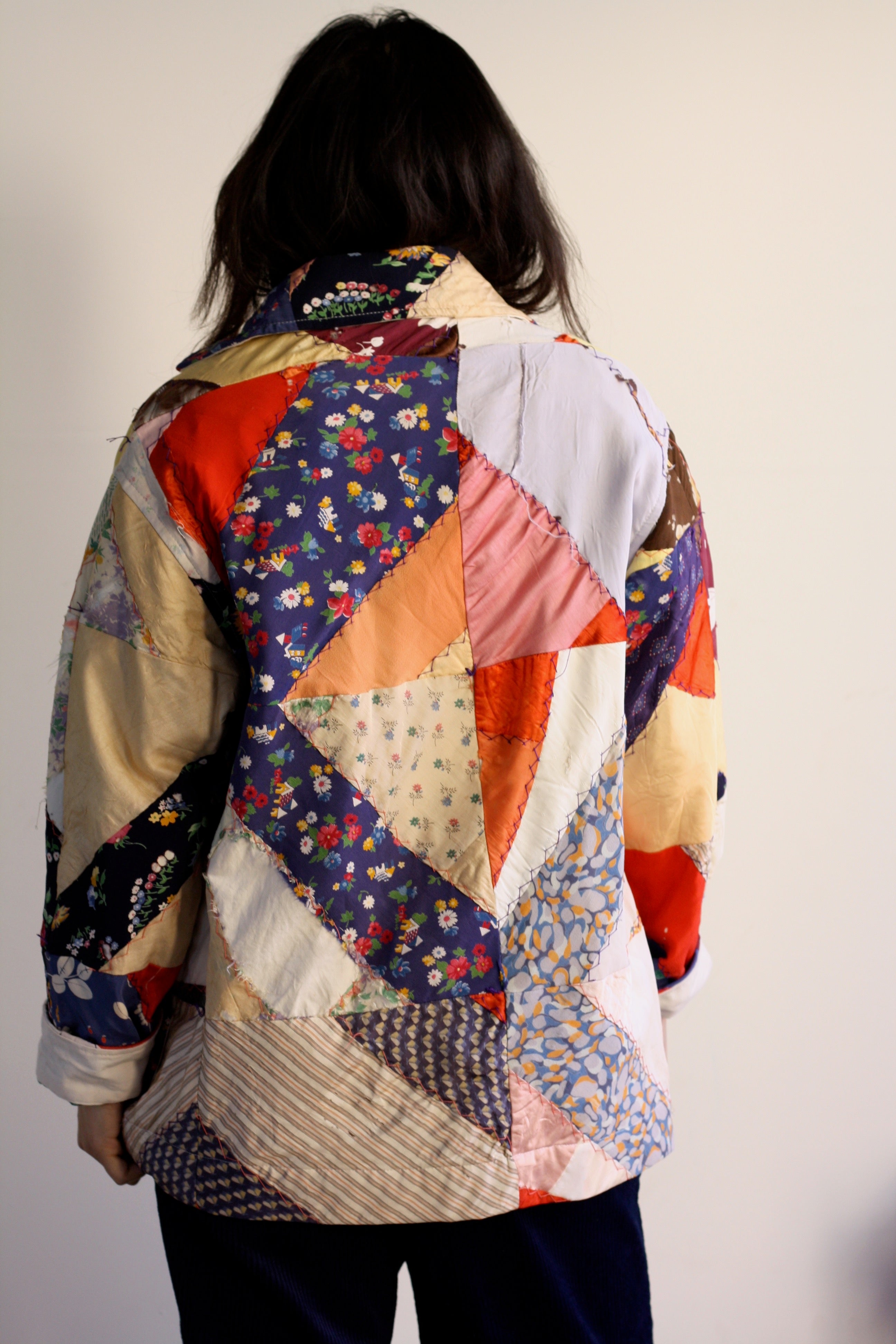 The Second Vintage Quilt Jacket Collection — Country Peony